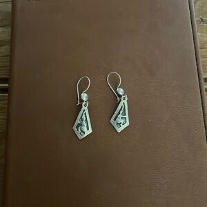 Elegant sterling Silver Earrings